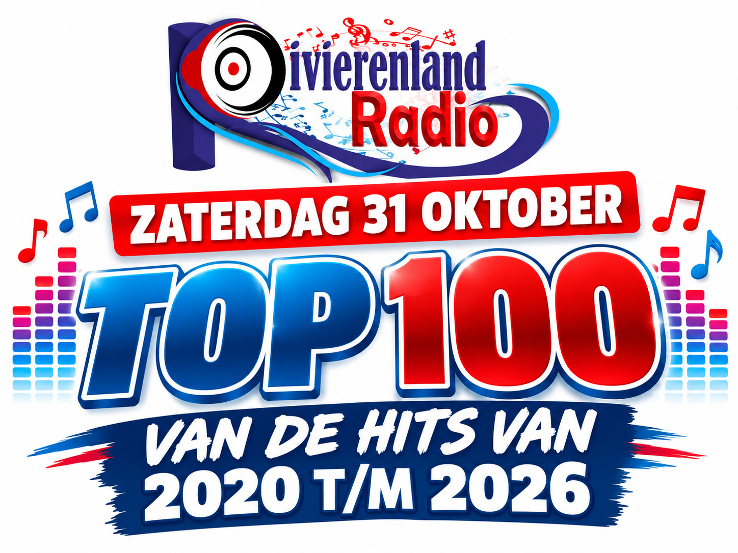 Rivierenland Radio viert 5-jarig bestaan met Top 100